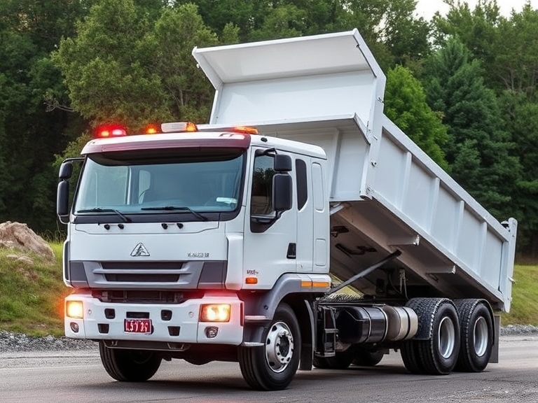 Anti Tip’s Automatic Lowering System Prevents Dump Truck Tipping