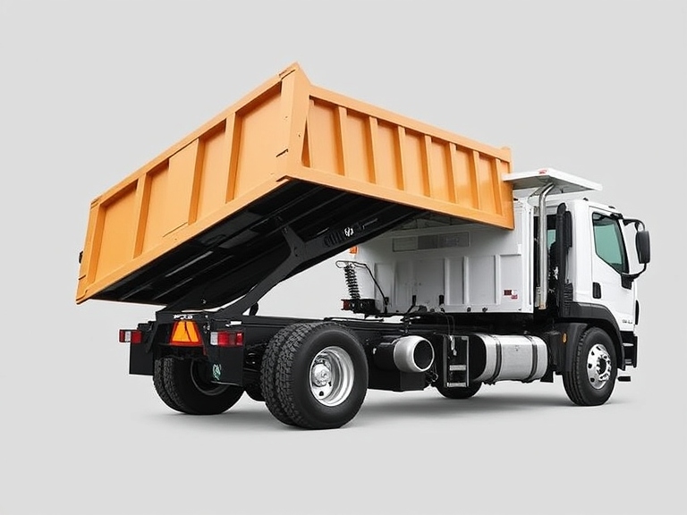 Frame Type Dump Trucks Safe from Tipping